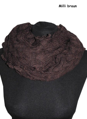Invero Drehschal Milli - 100% Schurwolle (Merino extra fein)