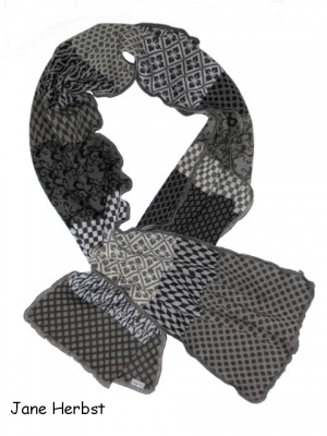 invero Schal JANE - 100% Schurwolle (Merino extra fein)