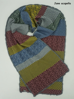 invero Schal JANE - 100% Schurwolle (Merino extra fein)