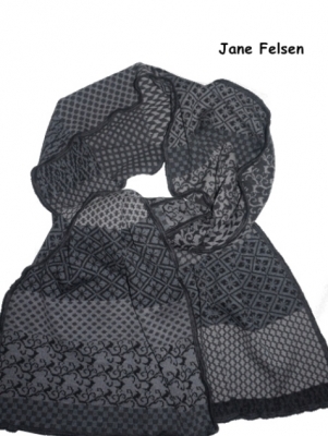 invero Schal JANE - 100% Schurwolle (Merino extra fein)