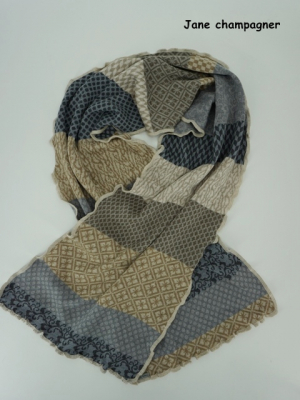 invero Schal JANE - 100% Schurwolle (Merino extra fein)