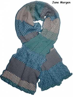 invero Schal JANE - 100% Schurwolle (Merino extra fein)