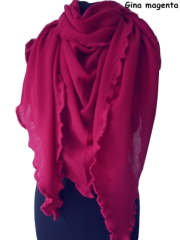 invero Dreiecktuch GINA - 100% Schurwolle (Merino extra fein)