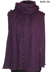 Invero Stola KELLIE - 100% Schurwolle (Merino extra fein)
