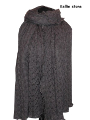 Invero Stola KELLIE - 100% Schurwolle (Merino extra fein)