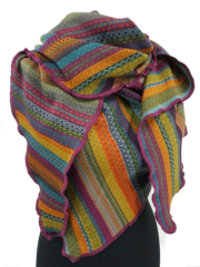 invero Dreiecktuch Tiziana - 100% Schurwolle (Merino extra fein)