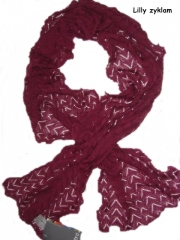 Invero Schal LILLY - 100% Schurwolle (Merino extra fein)