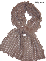 Invero Schal LILLY - 100% Schurwolle (Merino extra fein)
