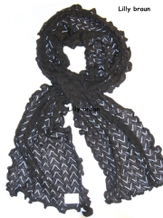 Invero Schal LILLY - 100% Schurwolle (Merino extra fein)