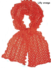 Invero Schal LILLY - 100% Schurwolle (Merino extra fein)