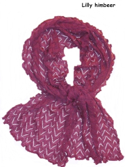Invero Schal LILLY - 100% Schurwolle (Merino extra fein)
