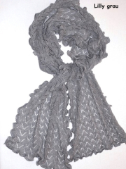 Invero Schal LILLY - 100% Schurwolle (Merino extra fein)