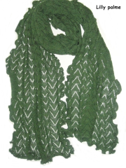 Invero Schal LILLY - 100% Schurwolle (Merino extra fein)