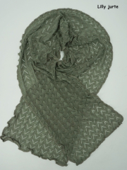 Invero Schal LILLY - 100% Schurwolle (Merino extra fein)