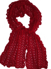 Invero Schal LILLY - 100% Schurwolle (Merino extra fein)