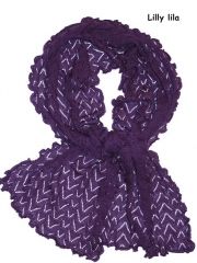 Invero Schal LILLY - 100% Schurwolle (Merino extra fein)