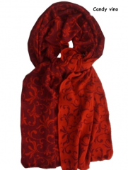 invero Schal Candy - 100% Schurwolle (Merino extra fein)