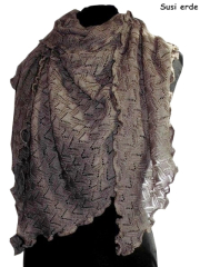 Invero SUSI Dreiecktuch - 100% Schurwolle (Merino extra fein)