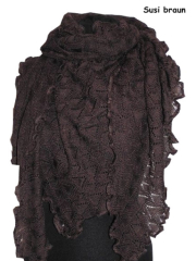 Invero SUSI Dreiecktuch - 100% Schurwolle (Merino extra fein)