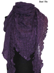 Invero SUSI Dreiecktuch - 100% Schurwolle (Merino extra fein)