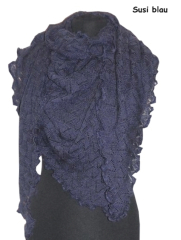 Invero SUSI Dreiecktuch - 100% Schurwolle (Merino extra fein)