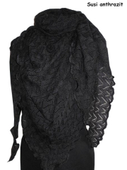 Invero SUSI Dreiecktuch - 100% Schurwolle (Merino extra fein)