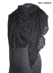 Invero SUSI Dreiecktuch - 100% Schurwolle (Merino extra fein)
