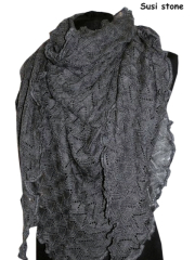 Invero SUSI Dreiecktuch - 100% Schurwolle (Merino extra fein)