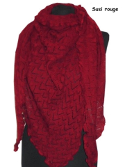 Invero SUSI Dreiecktuch - 100% Schurwolle (Merino extra fein)