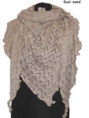 Invero SUSI Dreiecktuch - 100% Schurwolle (Merino extra fein)