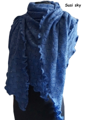 Invero SUSI Dreiecktuch - 100% Schurwolle (Merino extra fein)