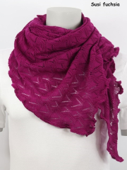 Invero SUSI Dreiecktuch - 100% Schurwolle (Merino extra fein)