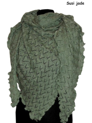 Invero SUSI Dreiecktuch - 100% Schurwolle (Merino extra fein)