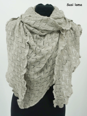 Invero SUSI Dreiecktuch - 100% Schurwolle (Merino extra fein)