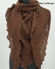 Invero SUSI Dreiecktuch - 100% Schurwolle (Merino extra fein)