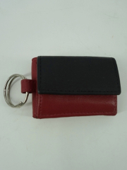 Minib�rse mit Schl�sselring - 100% Leder