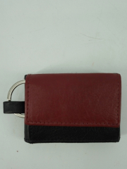 Minib�rse mit Schl�sselring - 100% Leder