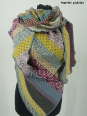 invero Dreiecktuch Harriet - 100% Schurwolle (Merino extra fein)