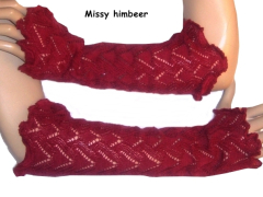 Invero Stulpen MISSY - 100% Schurwolle (Merino extra fein)