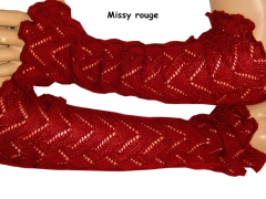 Invero Stulpen MISSY - 100% Schurwolle (Merino extra fein)