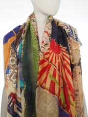 Ahmaddy Schal Tibet - 20% Seide / 80% Baumwolle