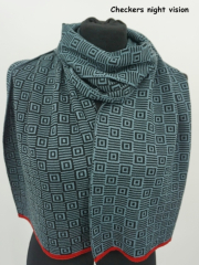 McKernan Schal Checkers - 100% Schurwolle