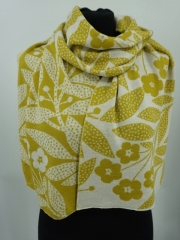 McKernan Schal Fleur - 100% Schurwolle
