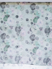 Ahmaddy Seidenschal Circle mint - 100% Seide