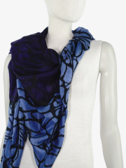 Ahmaddy Seidenschal Flower - 100% Seide
