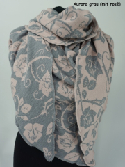 Invero Dreiecktuch Aurora - 100% Schurwolle (Merino extra fein)
