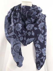 Invero Dreiecktuch Aurora - 100% Schurwolle (Merino extra fein)