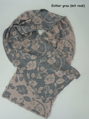 Invero Merinoschal Esther - 100% Schurwolle (Merino extra fein)