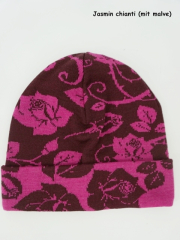 Invero M�tze Jasmin - 100% Schurwolle (Merino extra fein)