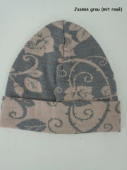 Invero M�tze Jasmin - 100% Schurwolle (Merino extra fein)